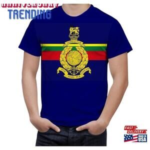 Royal Marine Commandos British Army Flag Design Men S Sport Full Print Tshirt